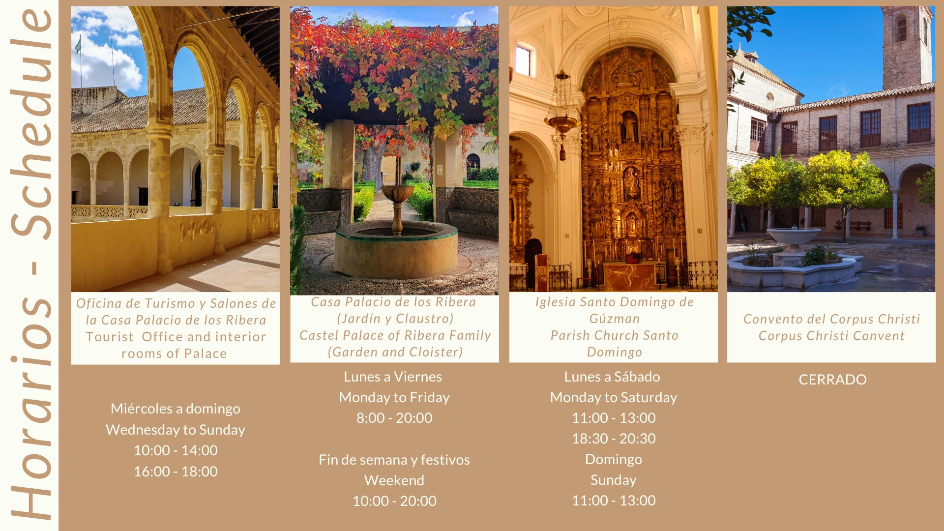 HORARIOS