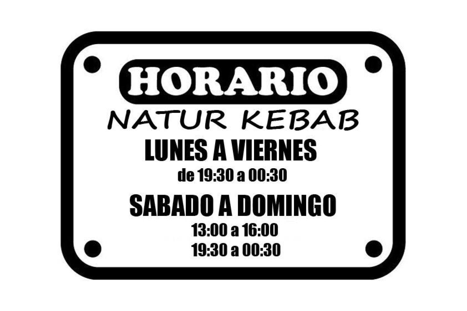 horario natur keb